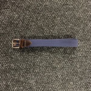 Target Brand Navy Blue Weave Stretchy Belt M